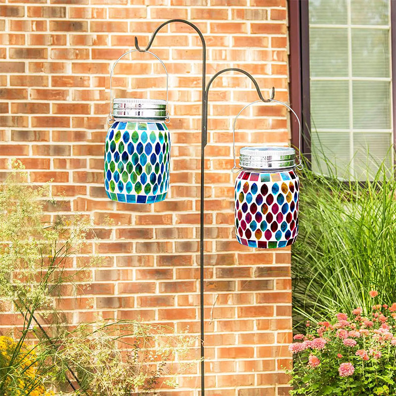 Mosaic Waterproof Solar Night Lanterns