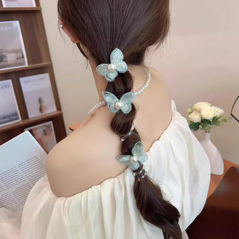 Elastic Coils Multi Color Hair Ponytail Braids Fixed Hair Rope Accessory