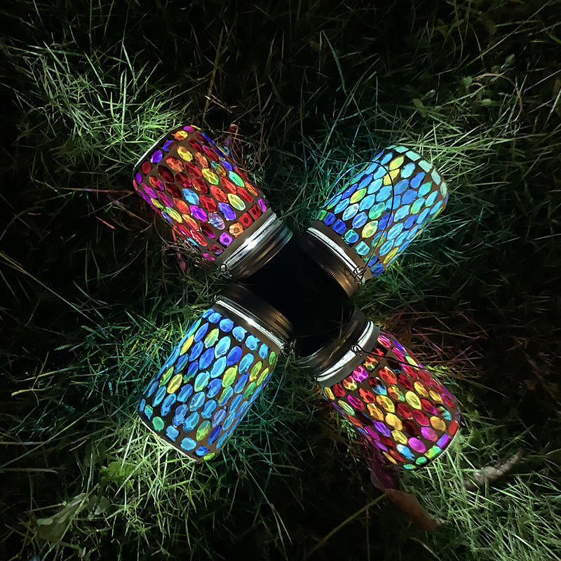 Mosaic Waterproof Solar Night Lanterns