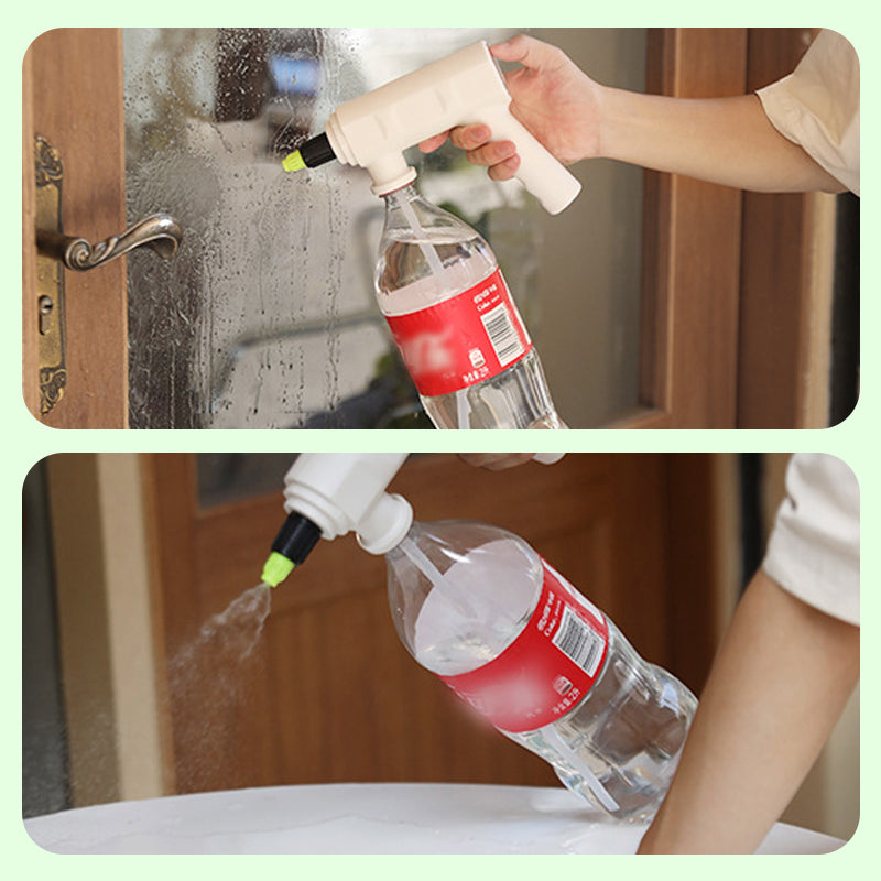 Electric sprayingand pouring dual-purpose spray bottle