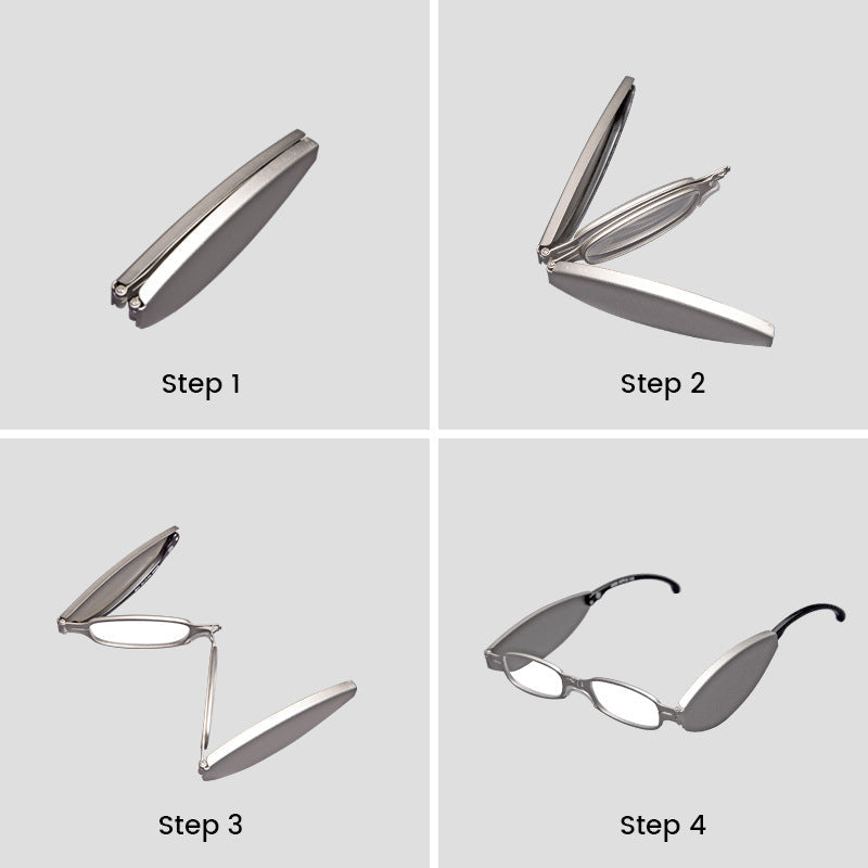 Mini Pocket Folding Portable Reading Glasses