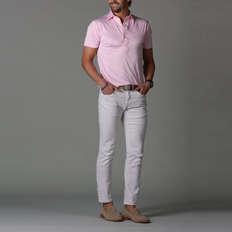 Semi-Spread Collar Polos