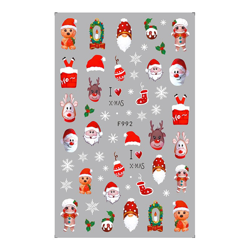 Christmas Nail Art Stickers