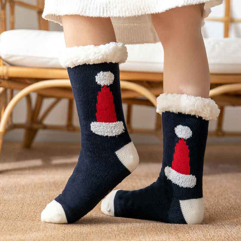 Christmas Plush Floor Socks