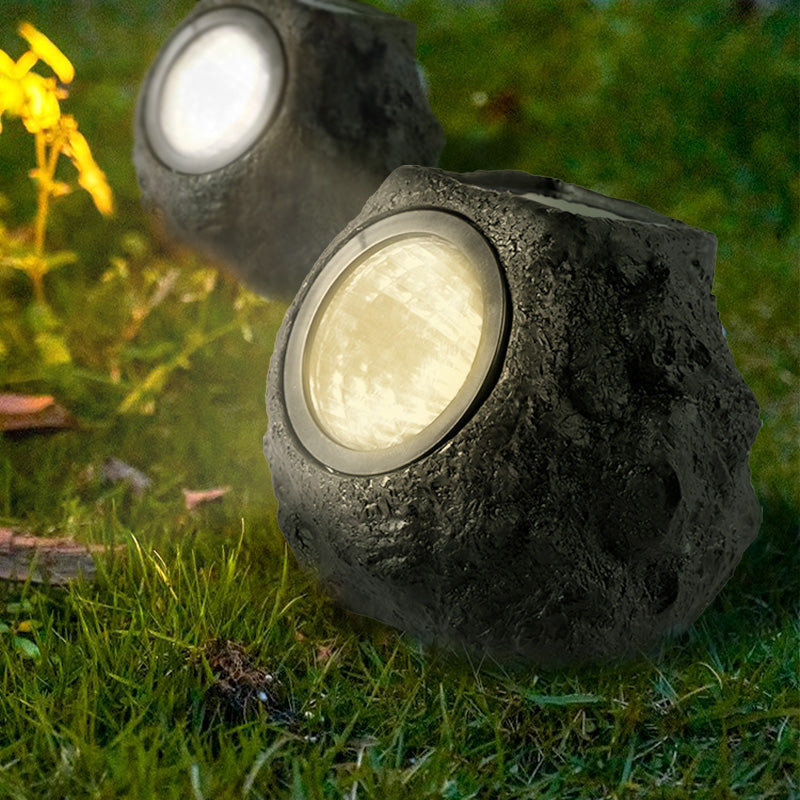 Solar Outdoor Lawn Decorative Stone Lights