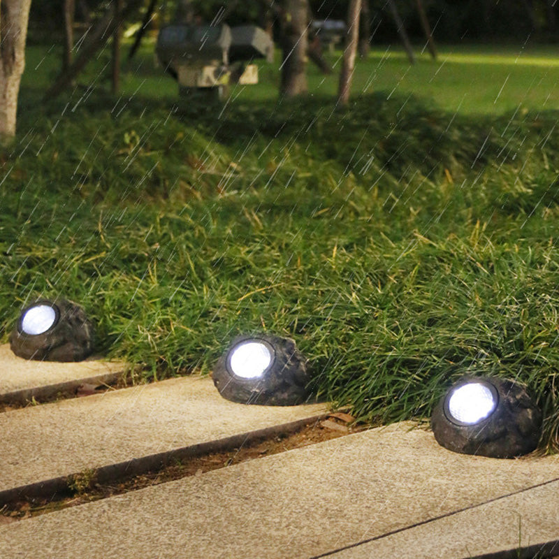 Solar Outdoor Lawn Decorative Stone Lights