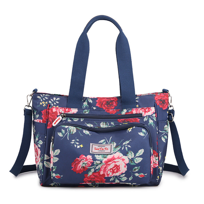 Waterproof Large Capacity Floral Pattern Bag