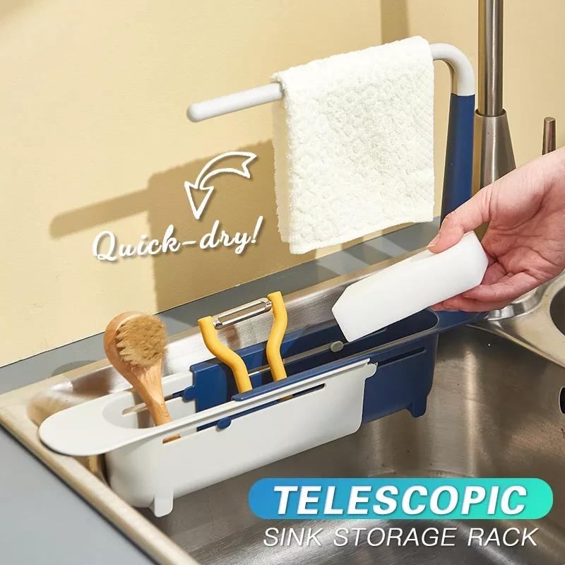 Telescopic Sink Storage Rack