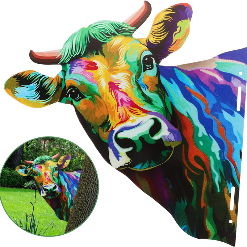 Artisitc Cow Garden Ornament