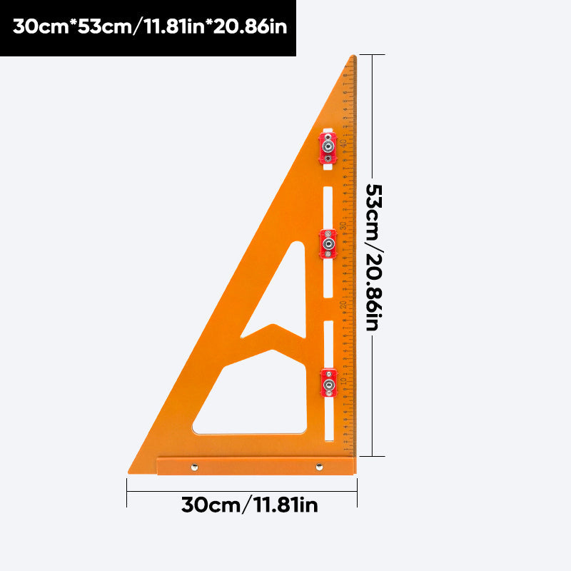 Positioning Triangle Ruler