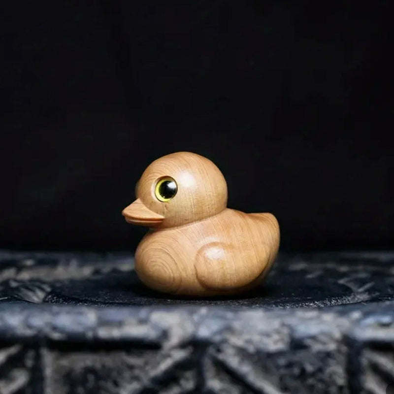 Handmade Wooden Rubber Duck