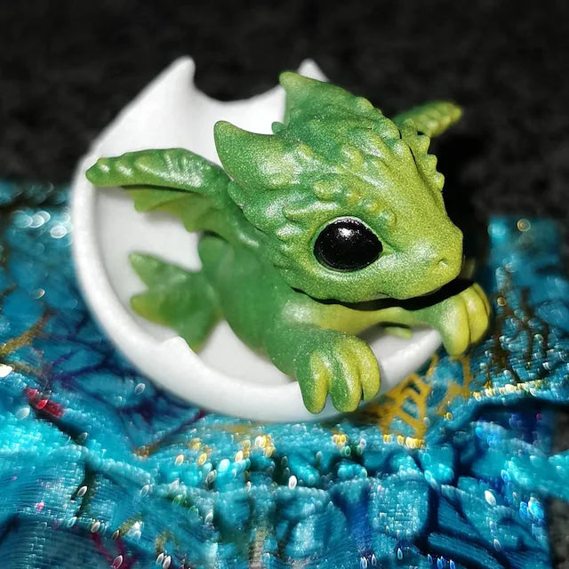 Newborn Dragon In Egg