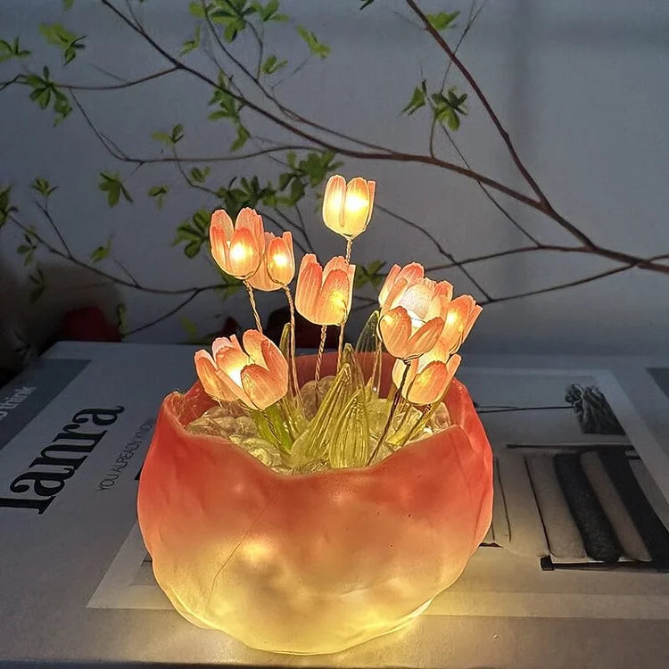 DIY Tulip Night Light