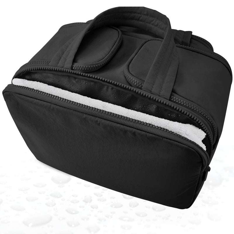 Large Wide-open Travel Makeup Bag