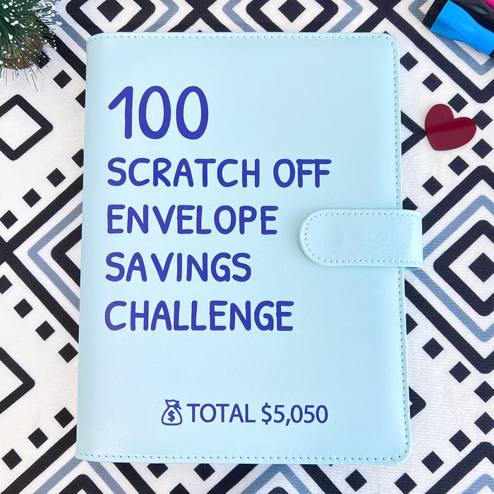 ✉️100 Envelope Challenge Binder