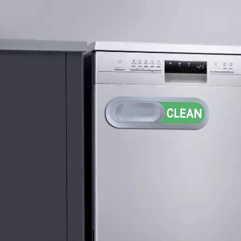 Clean Dirty Dishwasher Magnet Indicator Sign