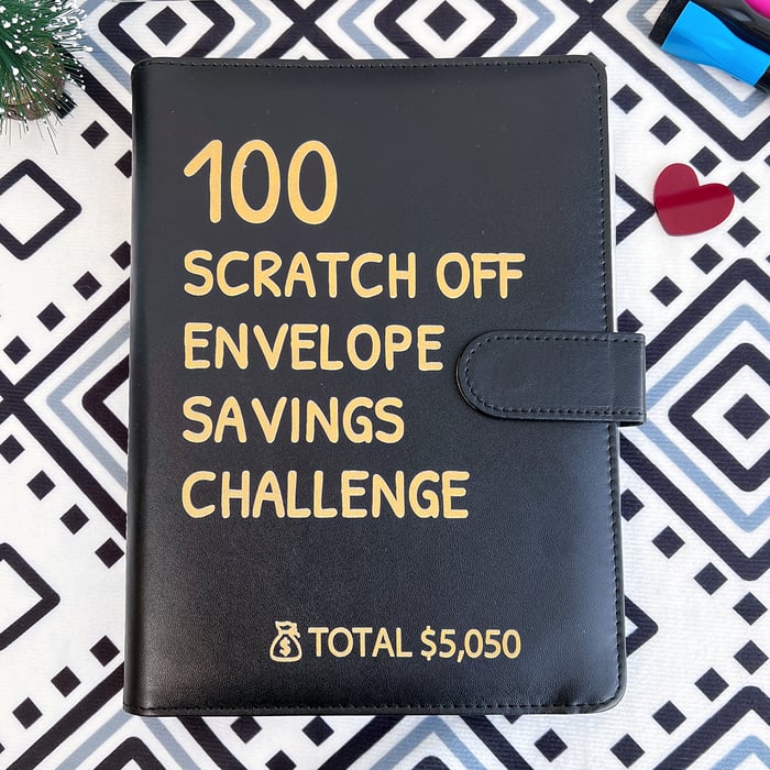 ✉️100 Envelope Challenge Binder