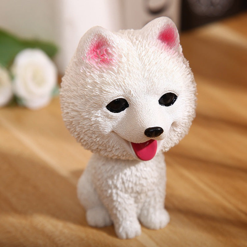 Car Interior Decoration Resin Pet Dog