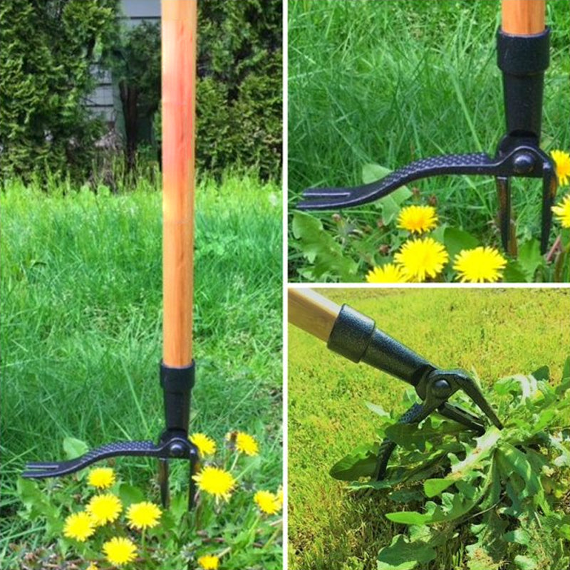 Stand Up Weed Puller Tool