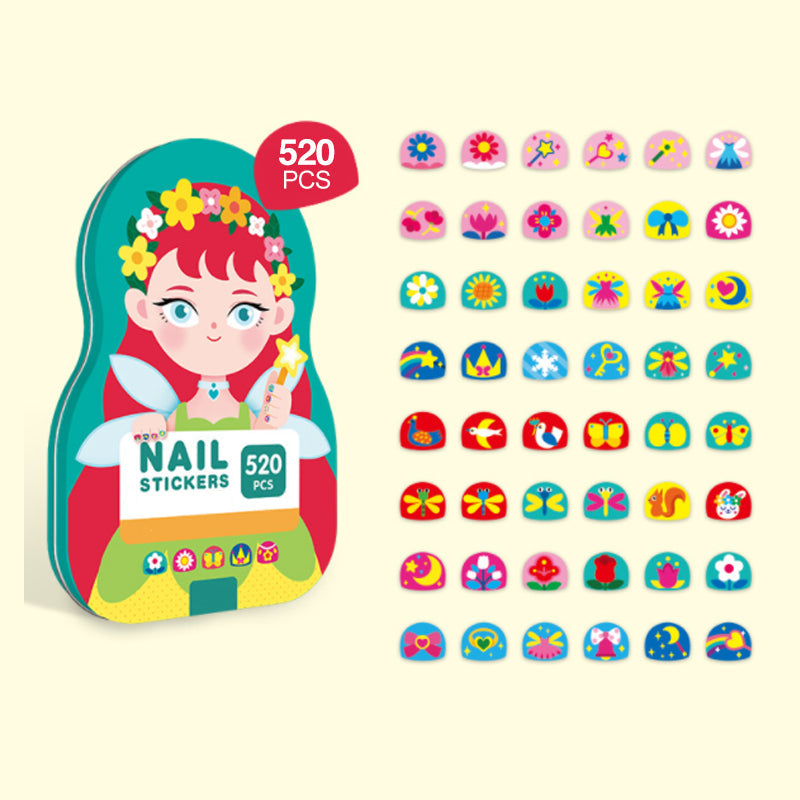 Kids Nail Stickers（520pcs ）