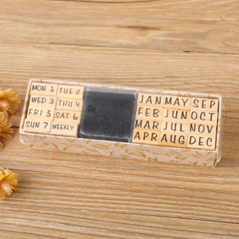Wood Retro DIY Journal Decoration Seal