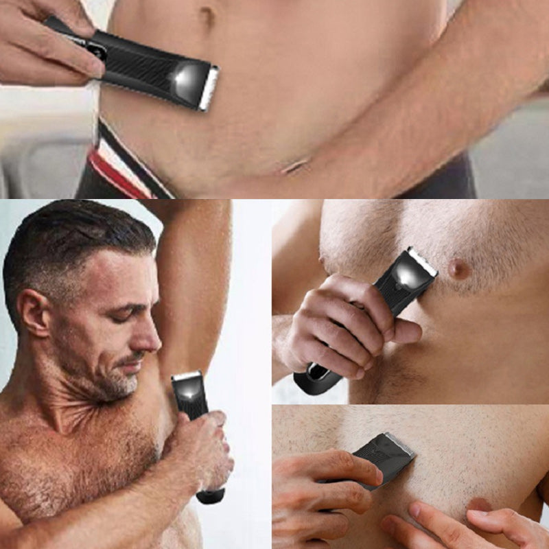 Full body washable hair trimmer with light
