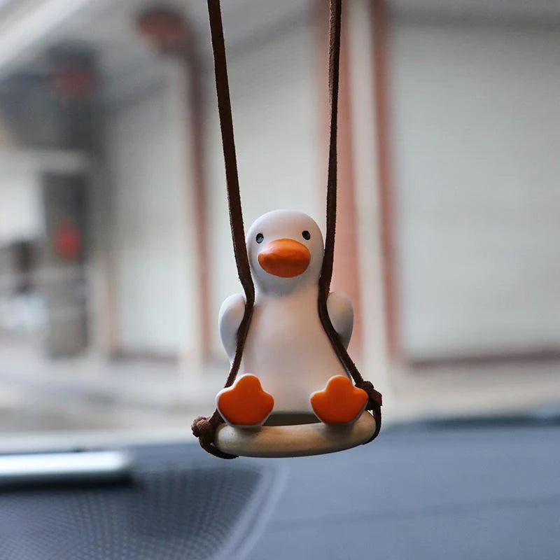 Car Flying Duck Hanging Ornament