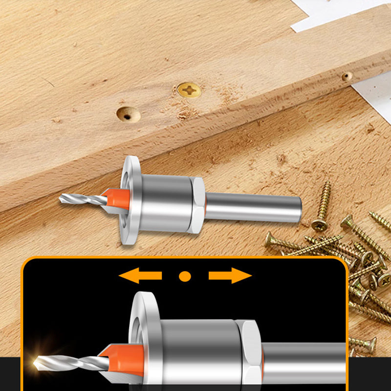 Adjustable Countersink Step Drill