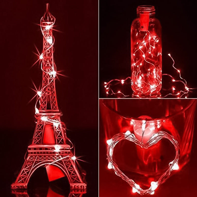 LED bottle light cork night light DIY deco gift