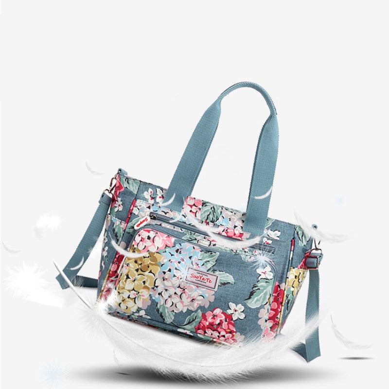 Waterproof Large Capacity Floral Pattern Bag