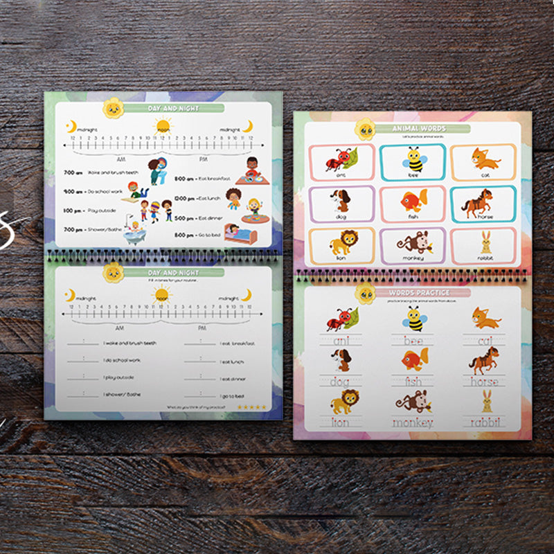 Reusable Grooved Handwriting Workbooks