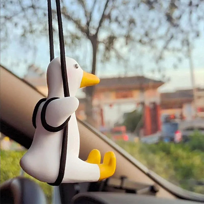 Car Flying Duck Hanging Ornament