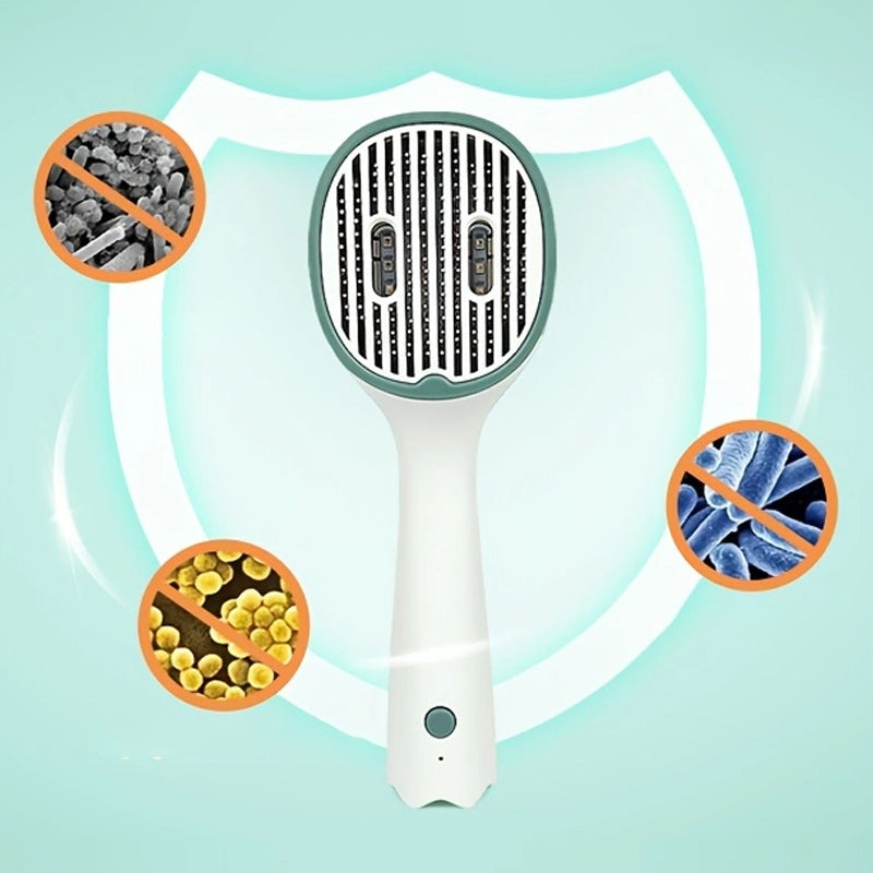 UV sterilization pet comb