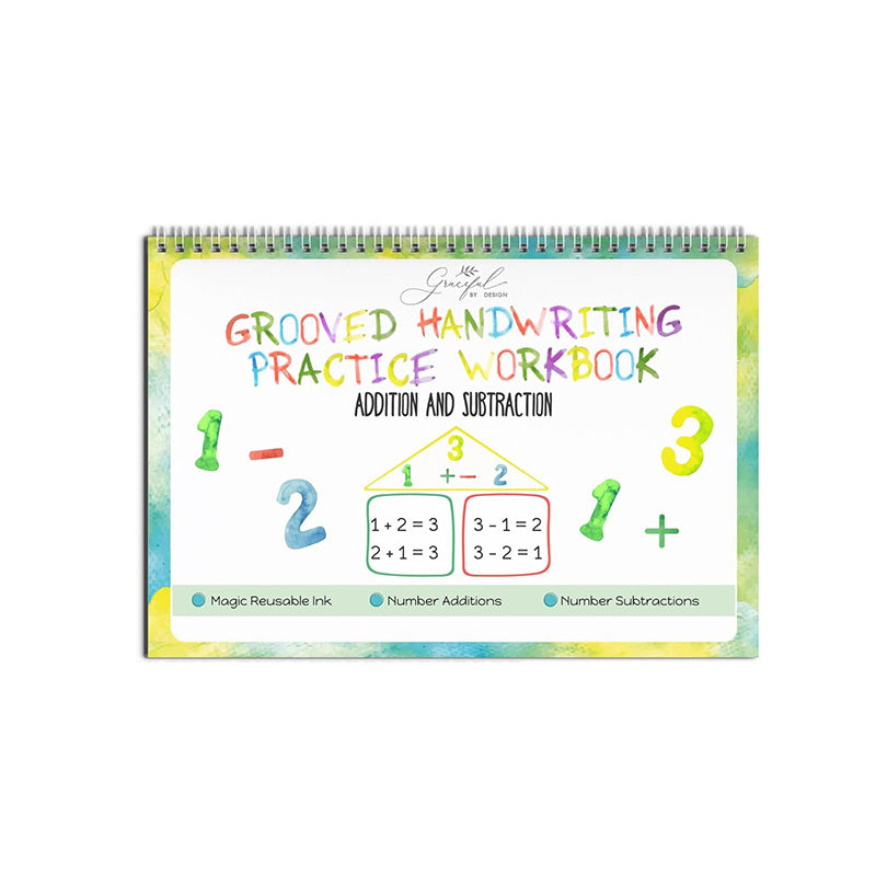 Reusable Grooved Handwriting Workbooks