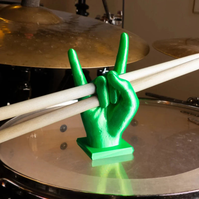 Drumstick display show stand "Rock Hand"