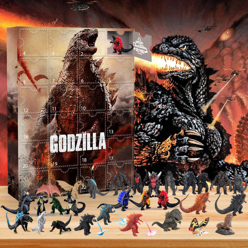 Godzilla Advent Calendar - The One With 24 Little Doors