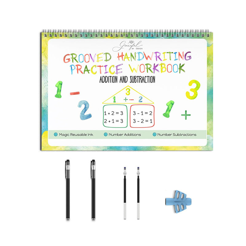 Reusable Grooved Handwriting Workbooks