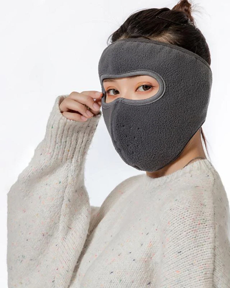 Winter fleece mask warm mask