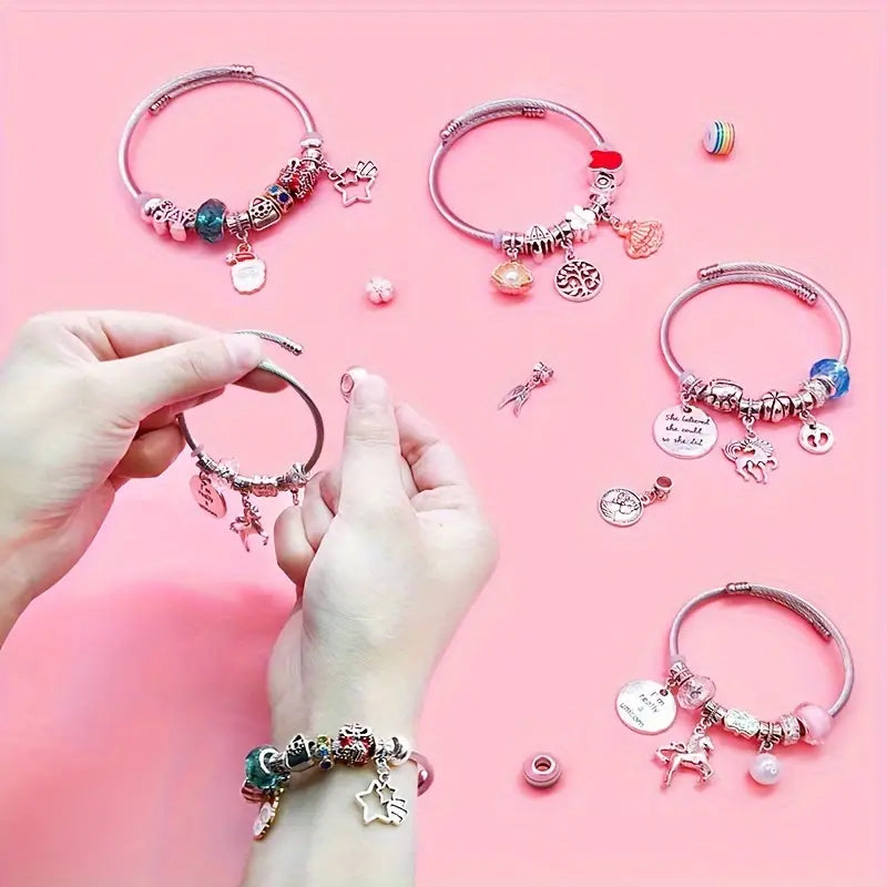 Girls Charm Bracelet Making Kit