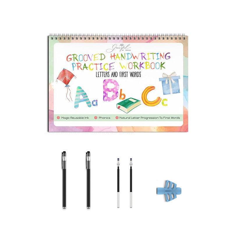 Reusable Grooved Handwriting Workbooks