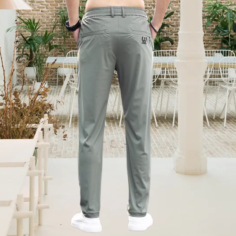 Men's elastic quick-drying breathable casual pants