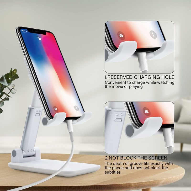 Foldable Desktop Phone Tablet Stand Mobile Desk Holder