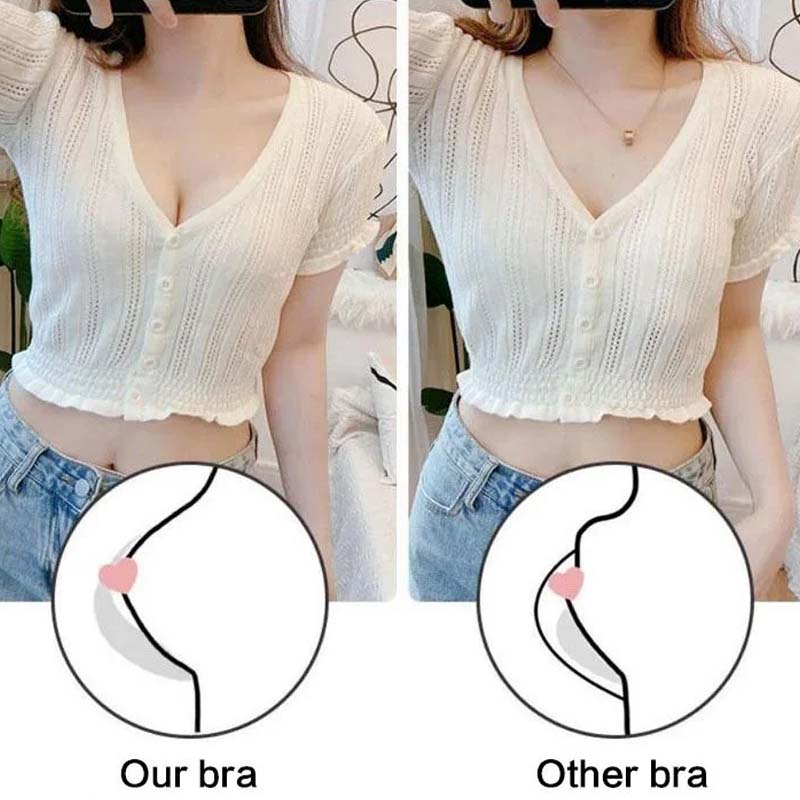 Lifting Anti-Sagging Wireless Push-up Bra