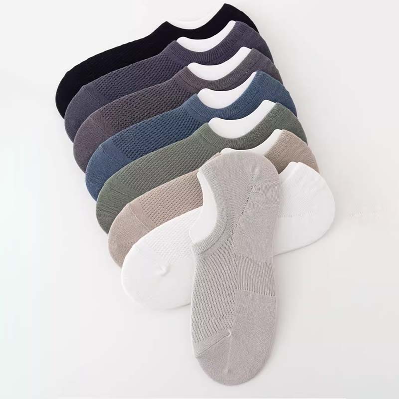 Plus Size Mesh Cotton Socks