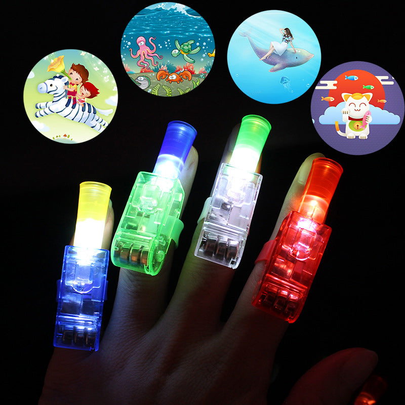 LED Projection Finger Lights