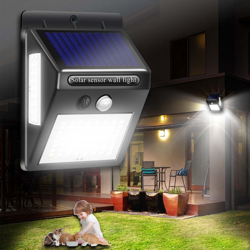 Solar Security Outdoor Light