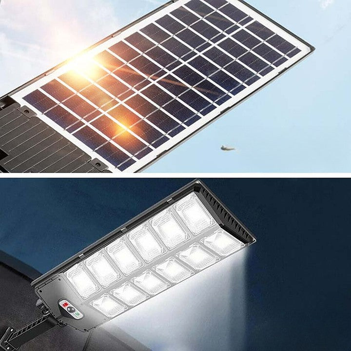 New Solar Double Rows of Small Street Lights