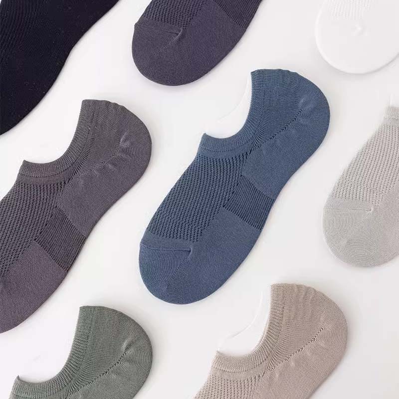 Plus Size Mesh Cotton Socks