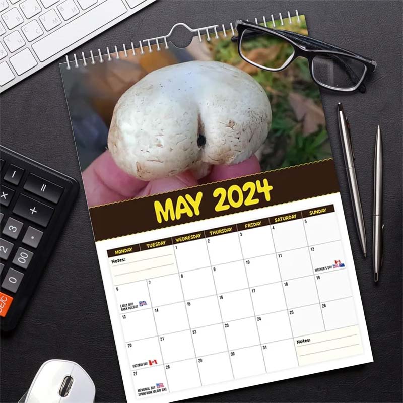 World's Greatest Mushrooms Calendar