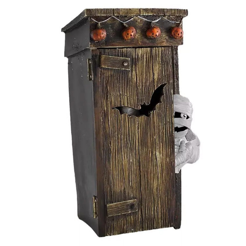 💀Funny Outhouse Mummy Toy